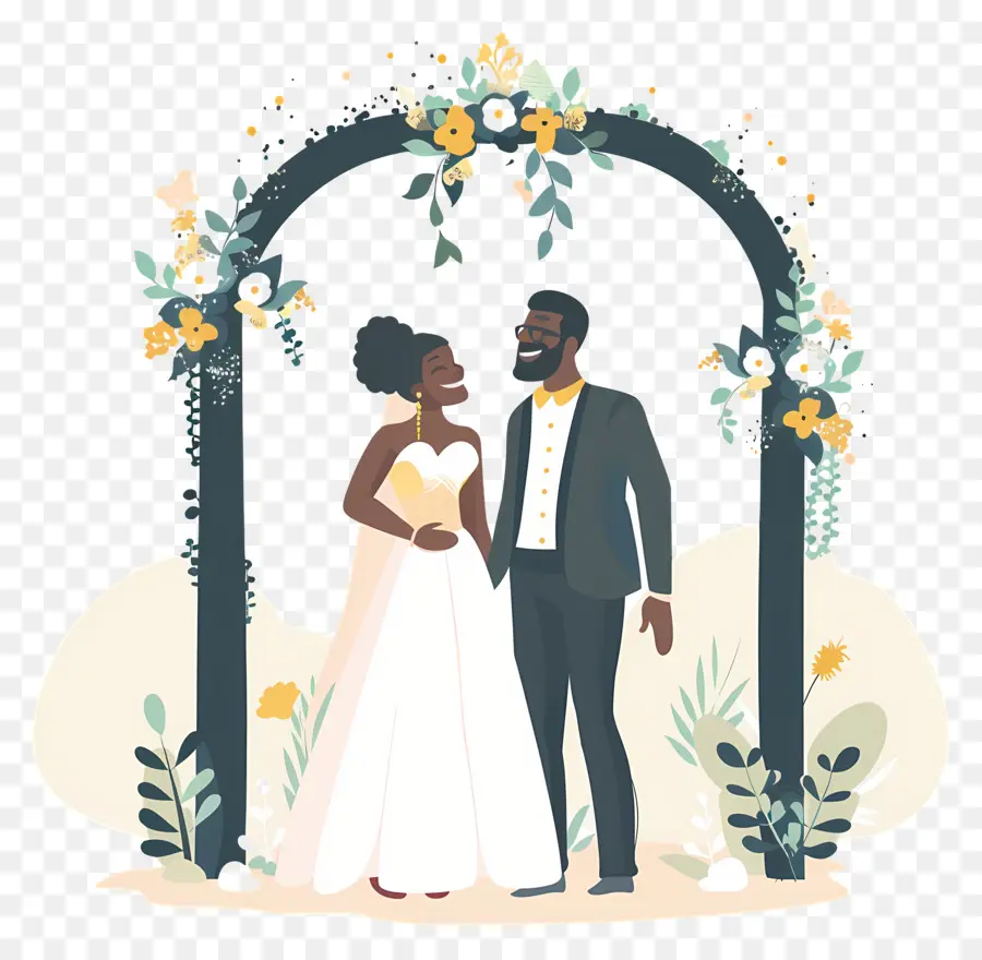 Mariée Et Marié，Couples De Mariage PNG