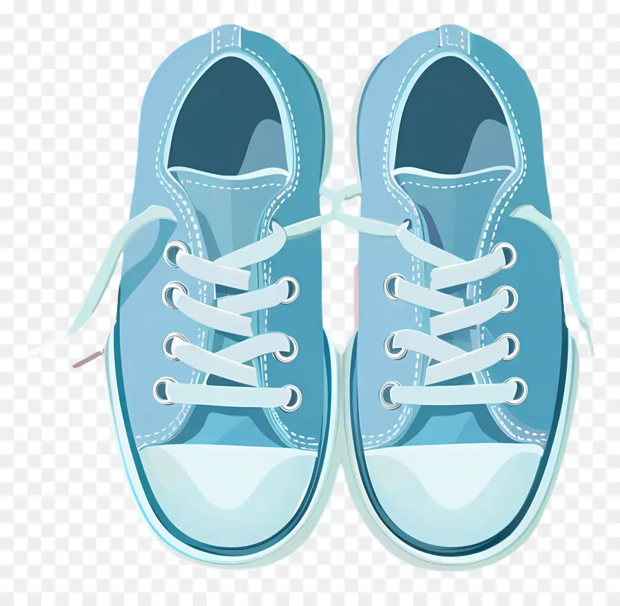 Chaussures De Bébé，Chaussures Bleues PNG