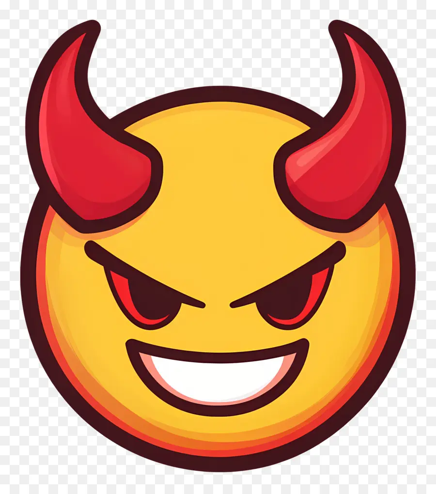 Diable Emoji，Affronter PNG