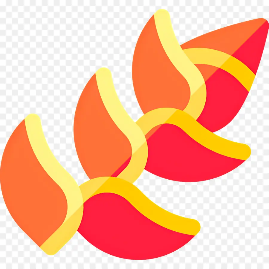 Fleur Tropicale，Flamme PNG