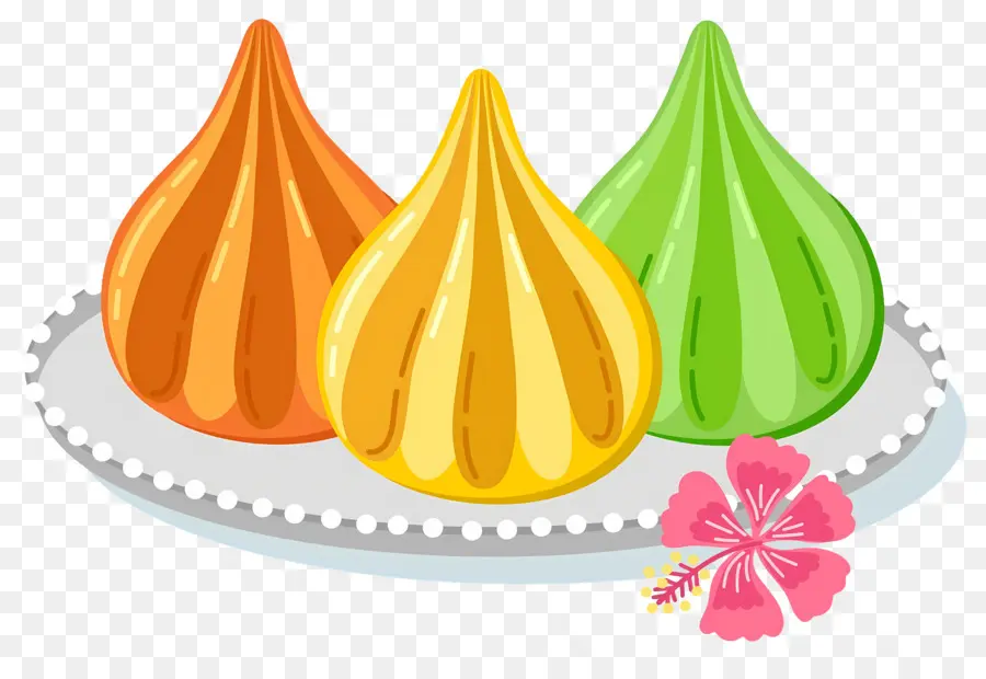 Bonbons Indiens，Bonbons Modak PNG