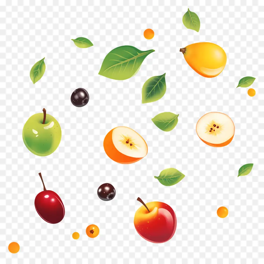 Fruits Volants，Fruits PNG