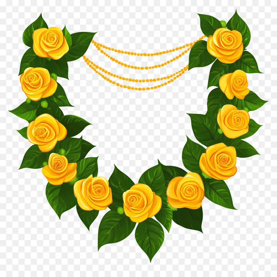 Guirlande Ougadi，Guirlande De Fleurs PNG