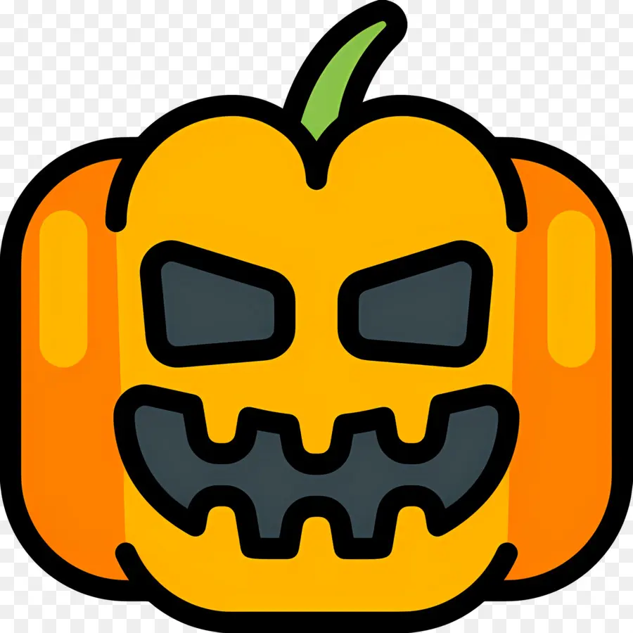 Citrouille D'halloween，Lanterne Citrouille Orange PNG