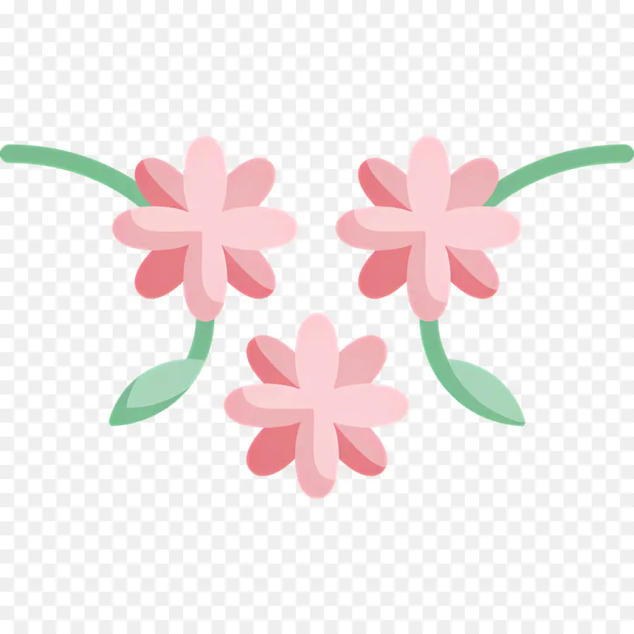 Fleur De Marguerite，Fleurs Roses PNG