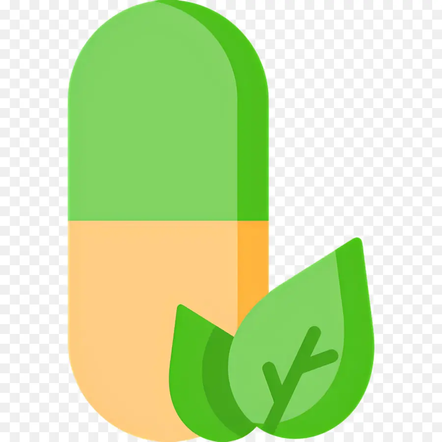 Capsule De Médicament，Gélule à Base De Plantes PNG