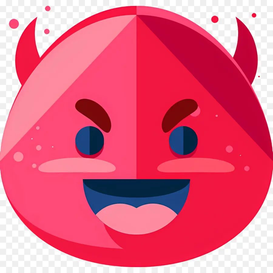 Emoji Du Diable，Emoji Diable Rouge PNG