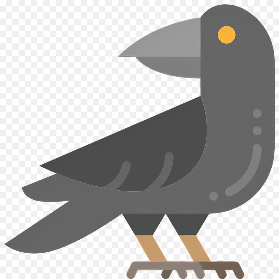 Corbeau，Oiseau Gris PNG