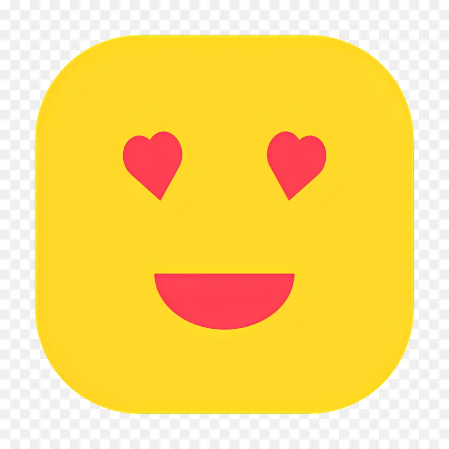 Baiser Emoji，Emoji Yeux De Coeur PNG