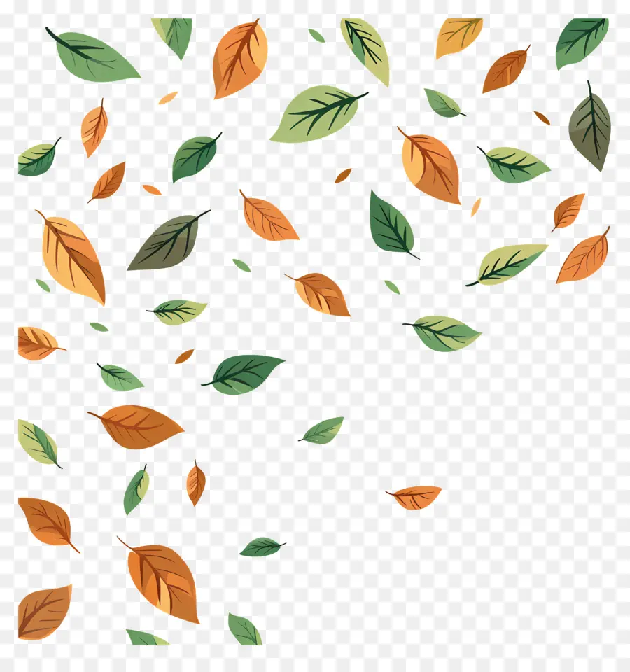 Feuilles D'automne Qui Tombent，Feuilles Qui Tombent PNG