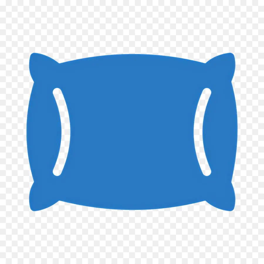 Oreiller De Couchage，Oreiller Bleu PNG