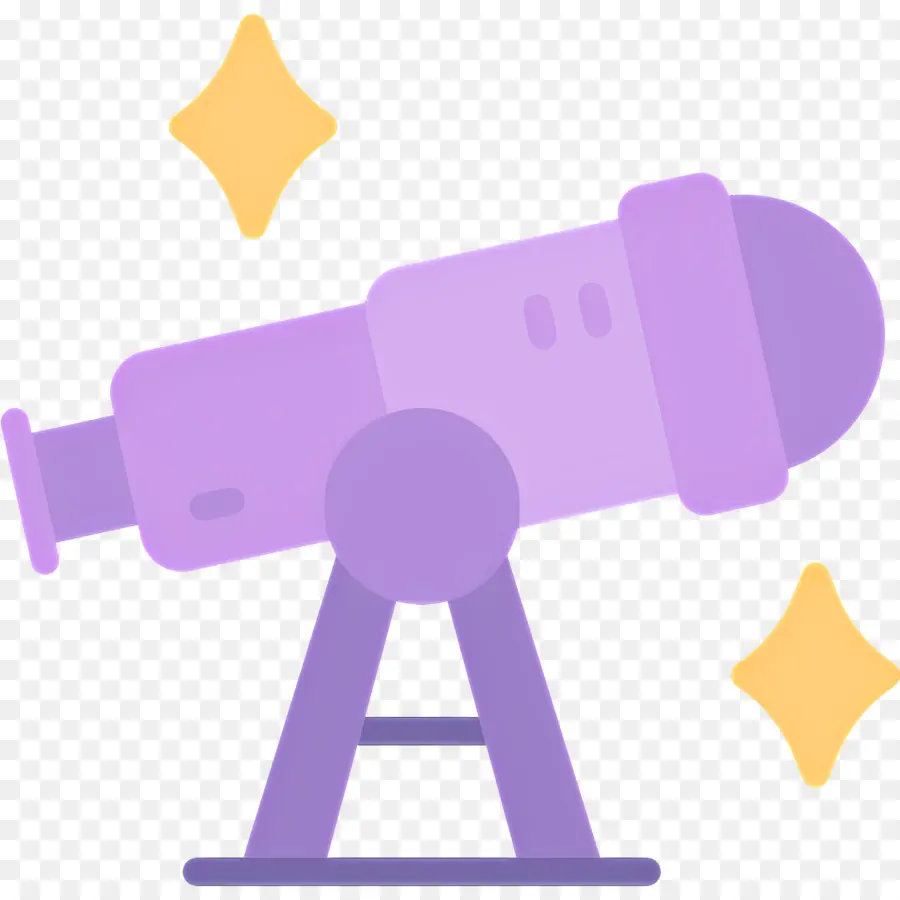 Télescope，Télescope Violet PNG