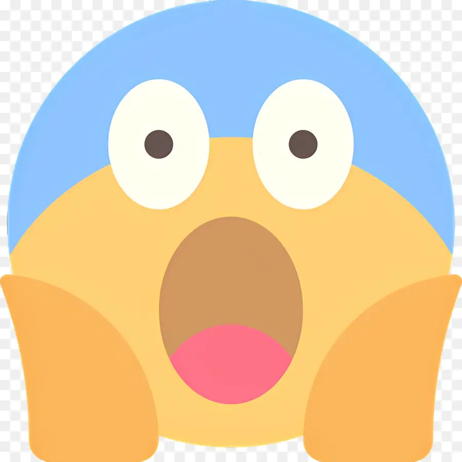 Emoji Choqué，Visage Surpris PNG