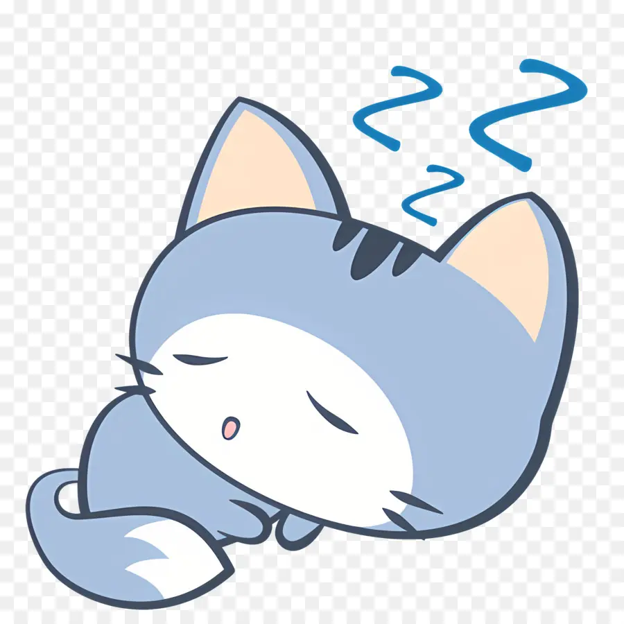 Chat Endormi，Dormir PNG