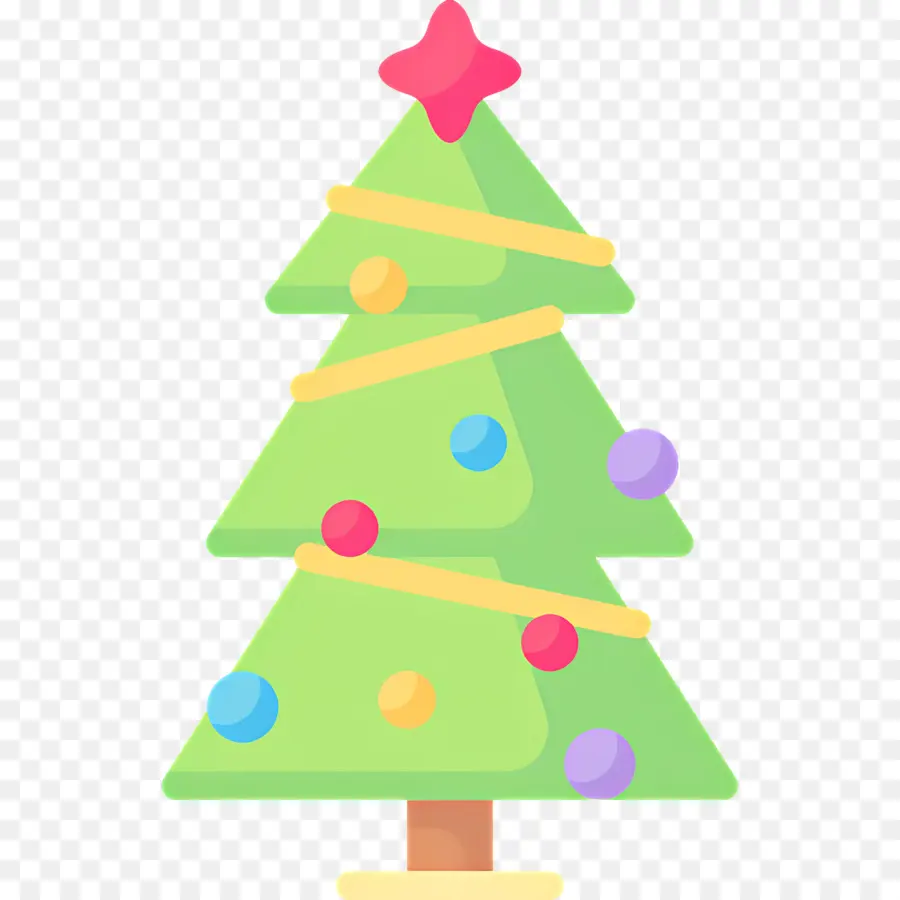 Arbre De Noël，Étoile PNG