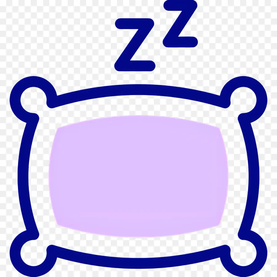 Oreiller De Couchage，Oreiller Violet PNG