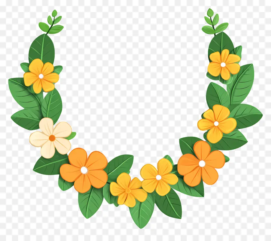 Guirlande Ougadi，Guirlande De Fleurs PNG