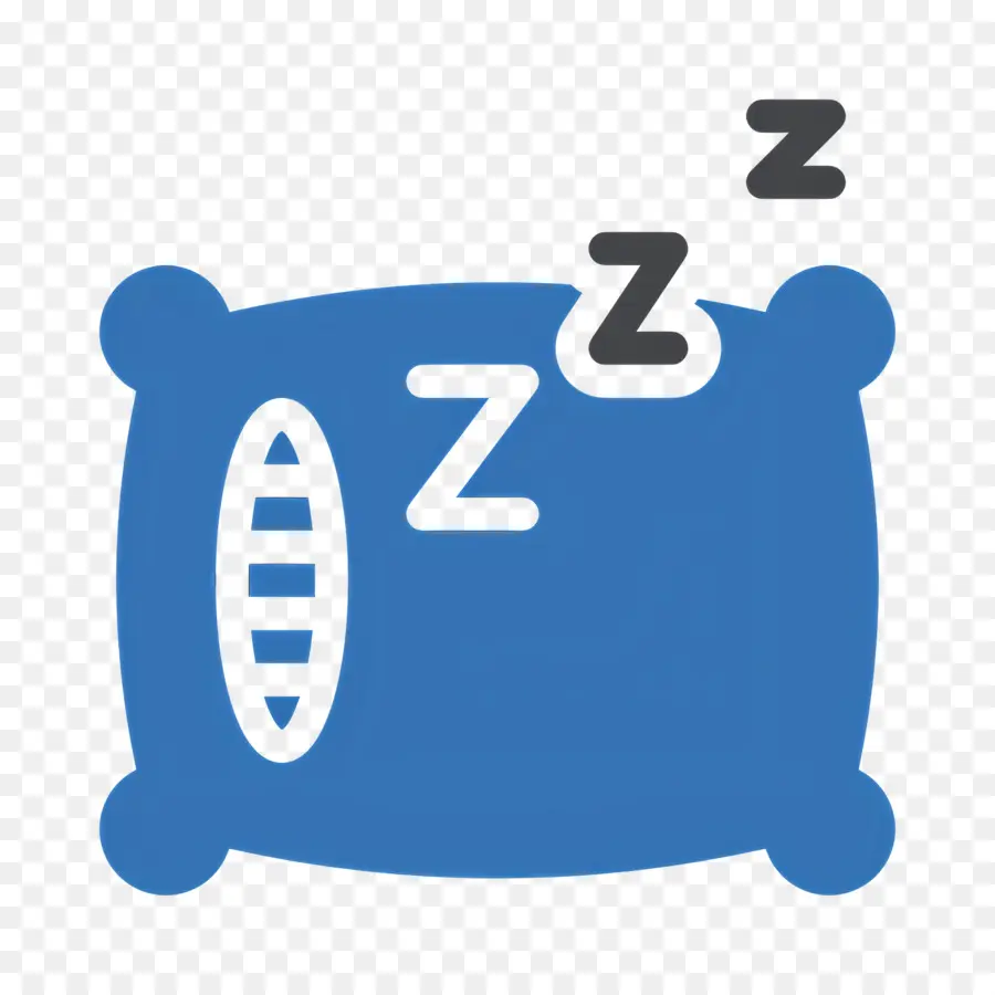 Oreiller De Couchage，Oreiller Bleu PNG