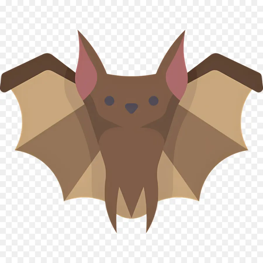 Chauve Souris D'halloween，Chauve Souris Brune PNG