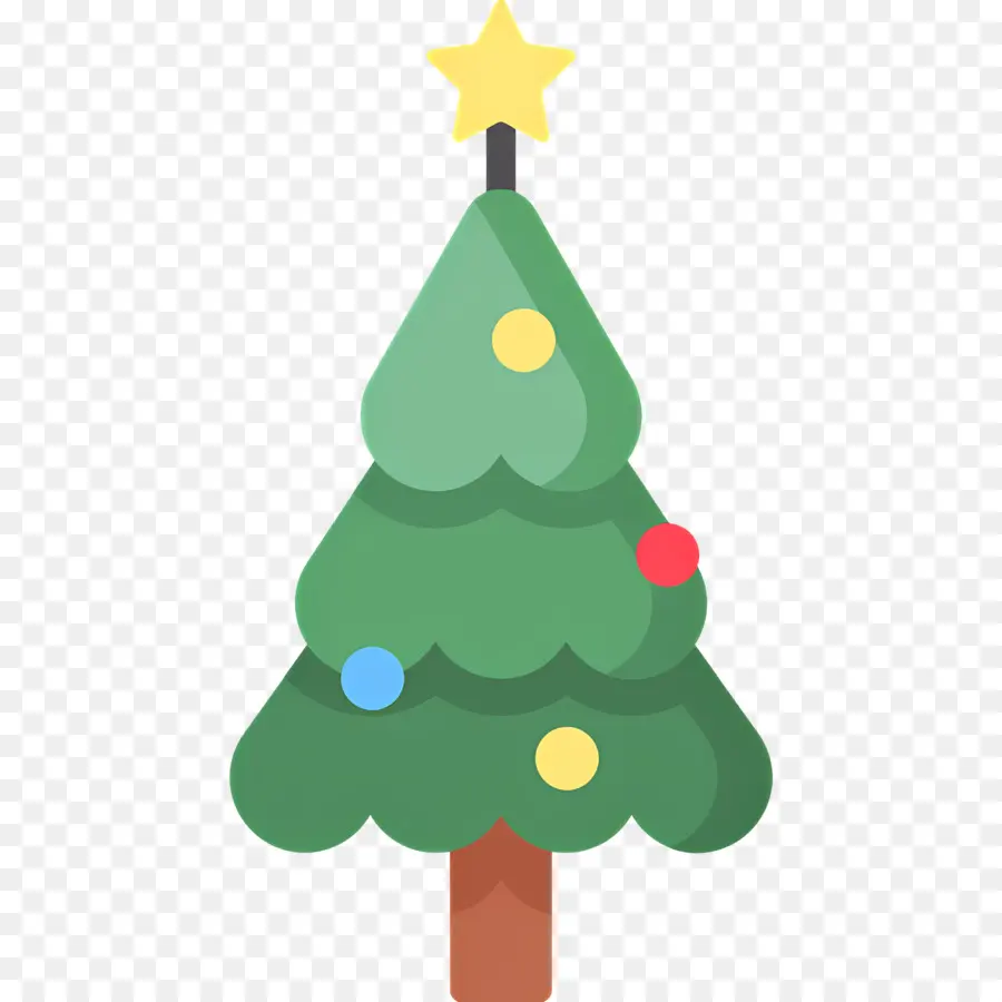 Arbre De Noël，Étoile PNG