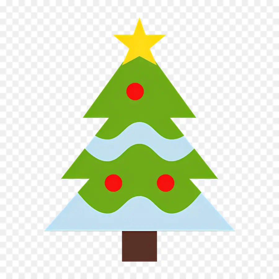 Arbre De Noël，Étoile PNG