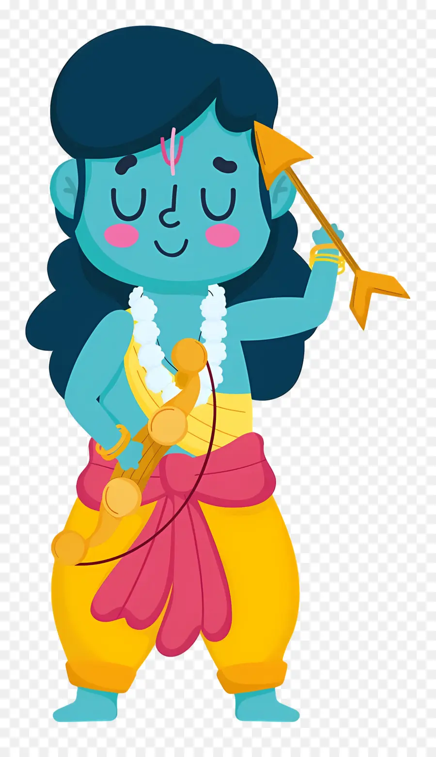 Krishna，Garçon Bleu PNG