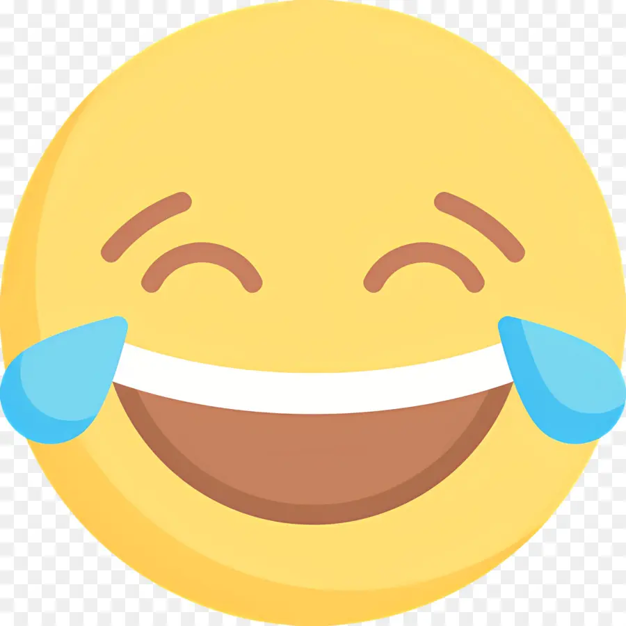 Emoji Qui Rit，Emoji Riant PNG