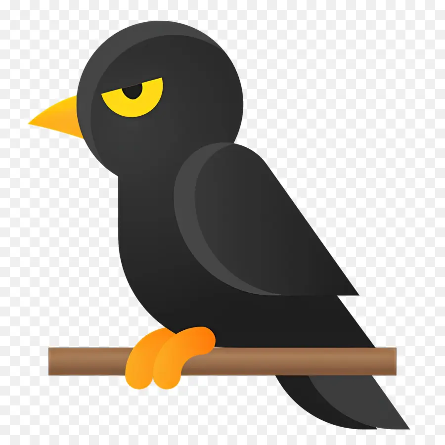 Corbeau，Oiseau Noir PNG