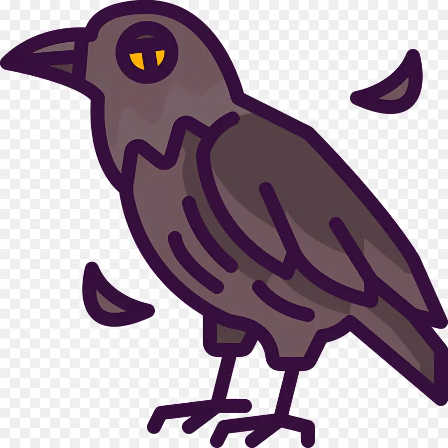 Corbeau，Oiseau Noir PNG