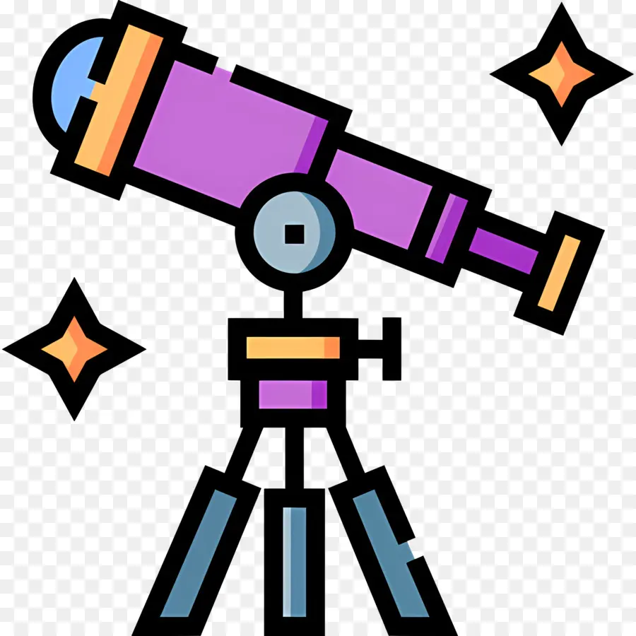 Télescope，Télescope Orange PNG