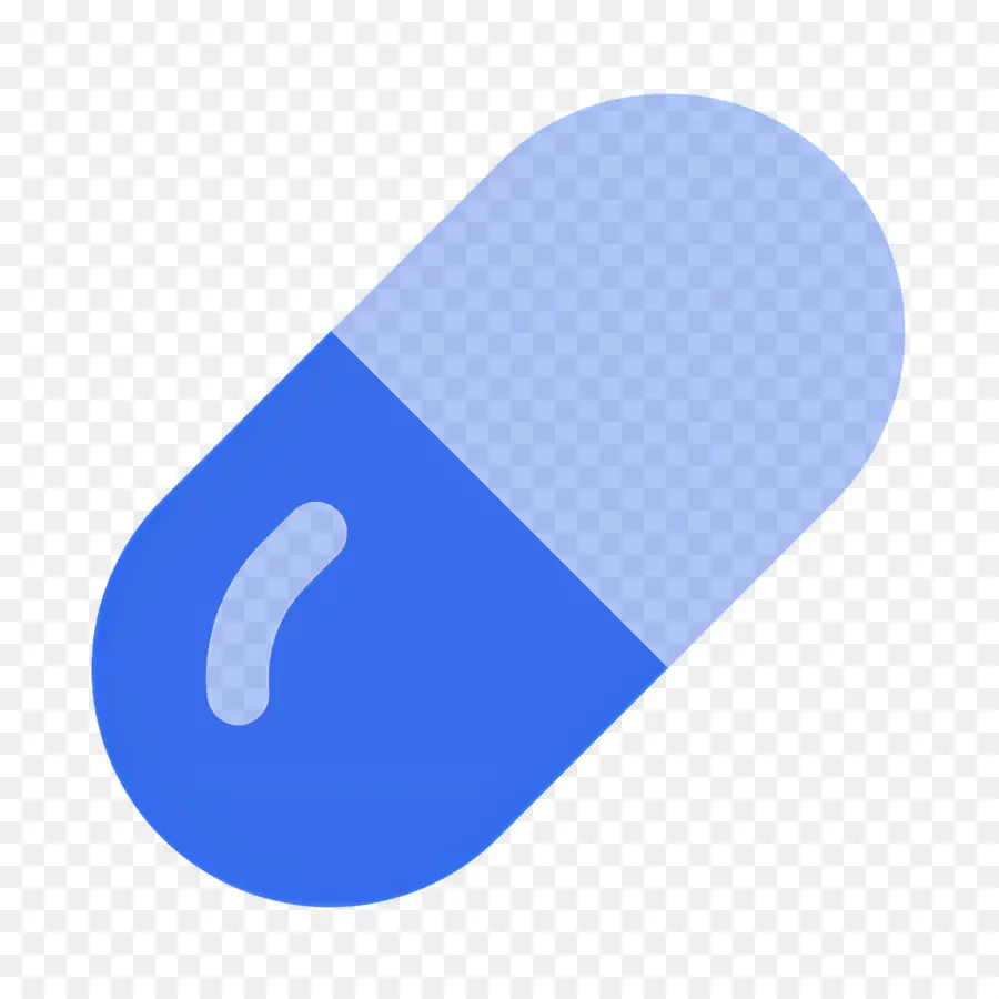 Capsule De Médicament，Capsule Bleue PNG