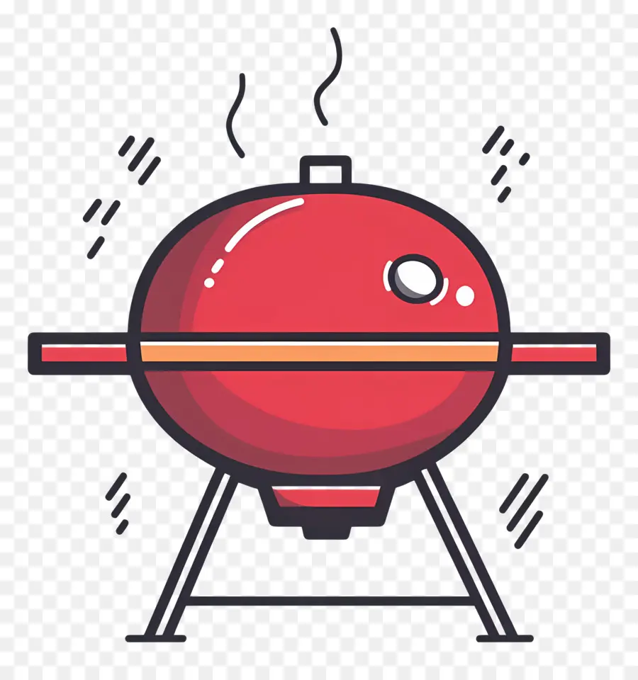 Un Barbecue，Gril Rouge PNG