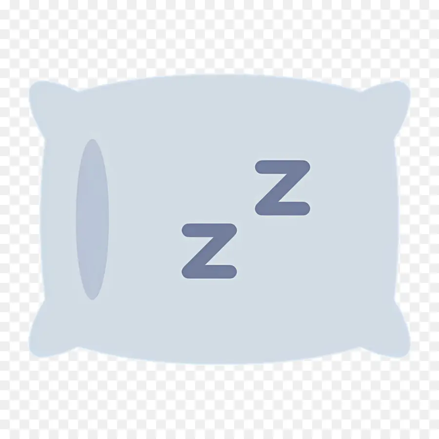 Oreiller De Couchage，Oreiller Avec Zzz PNG