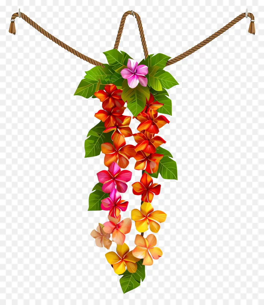 Guirlande Ougadi，Guirlande De Fleurs PNG