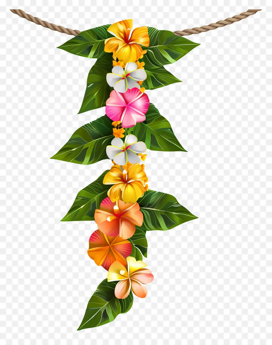 Guirlande Ougadi，Guirlande Florale PNG