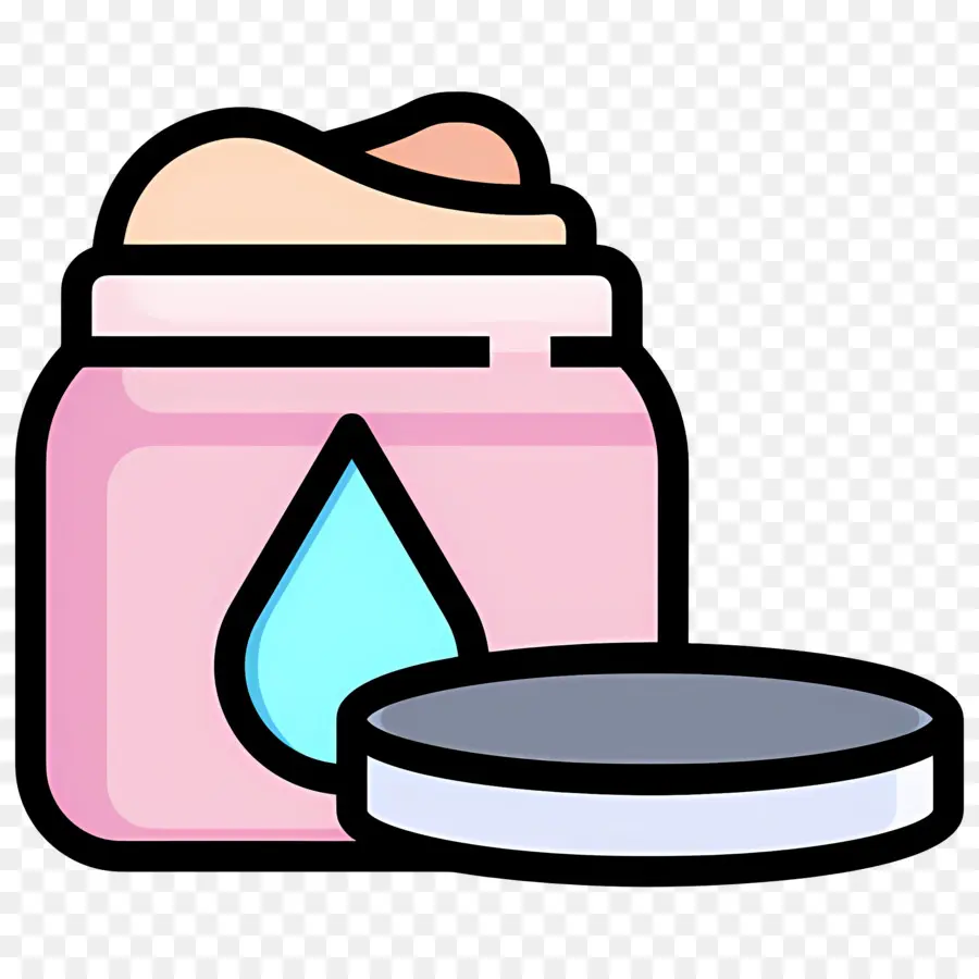 Crème De Beauté，Pot De Crème PNG