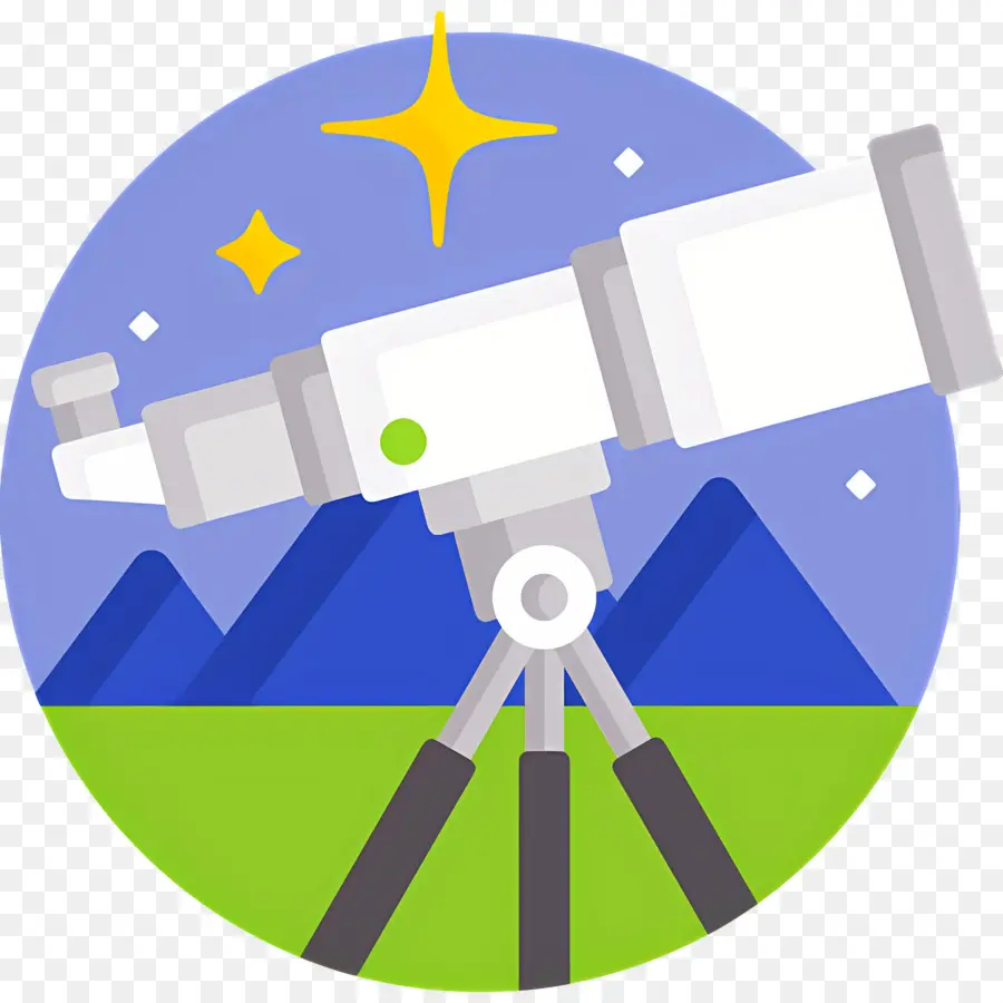 Télescope，étoiles PNG