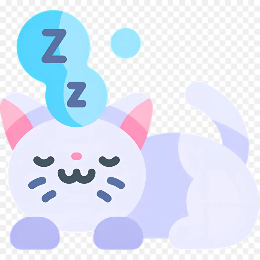 Chat Endormi，Dormir PNG