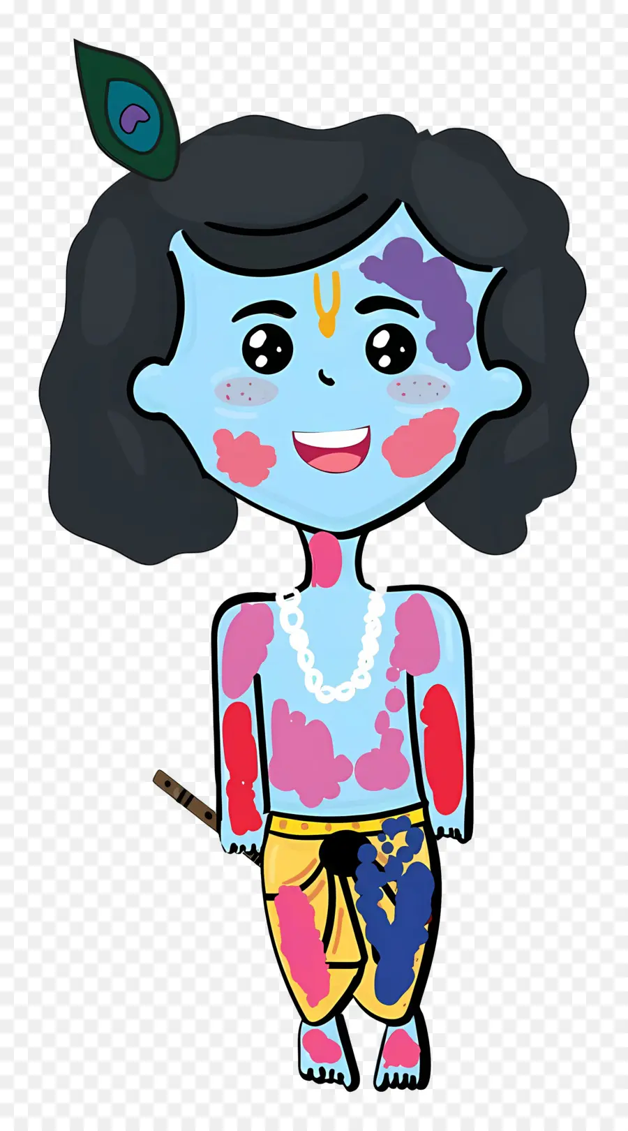 Krishna，Garçon Bleu PNG