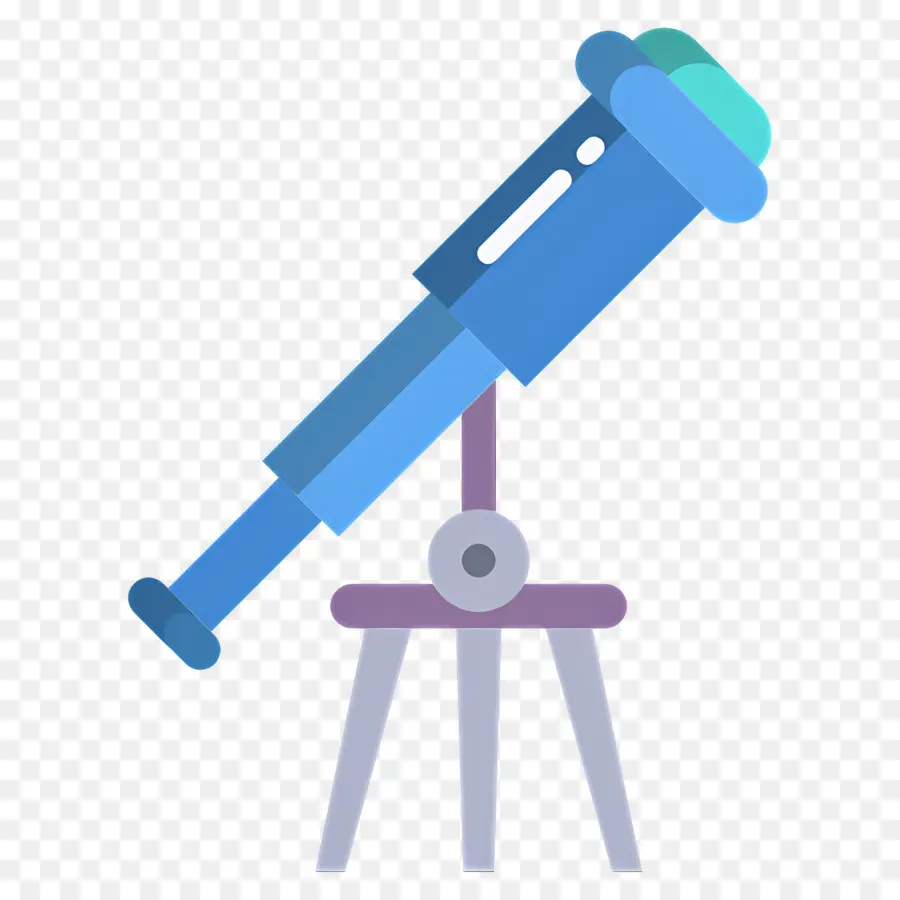 Télescope，Bleu PNG