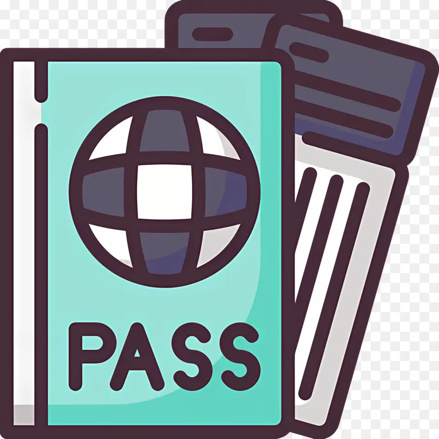 Billet De Passeport，Passeport PNG