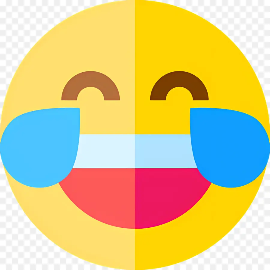 Emoji Qui Rit，Emoji Riant PNG