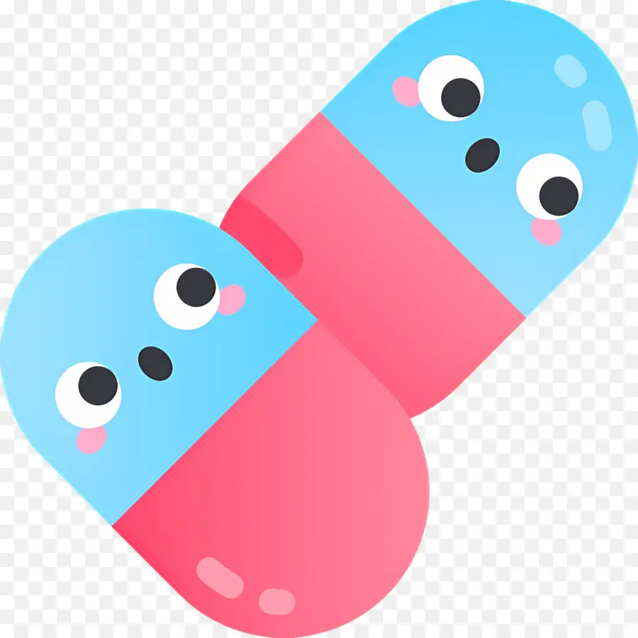 Capsule De Médicament，Pilules Mignonnes PNG