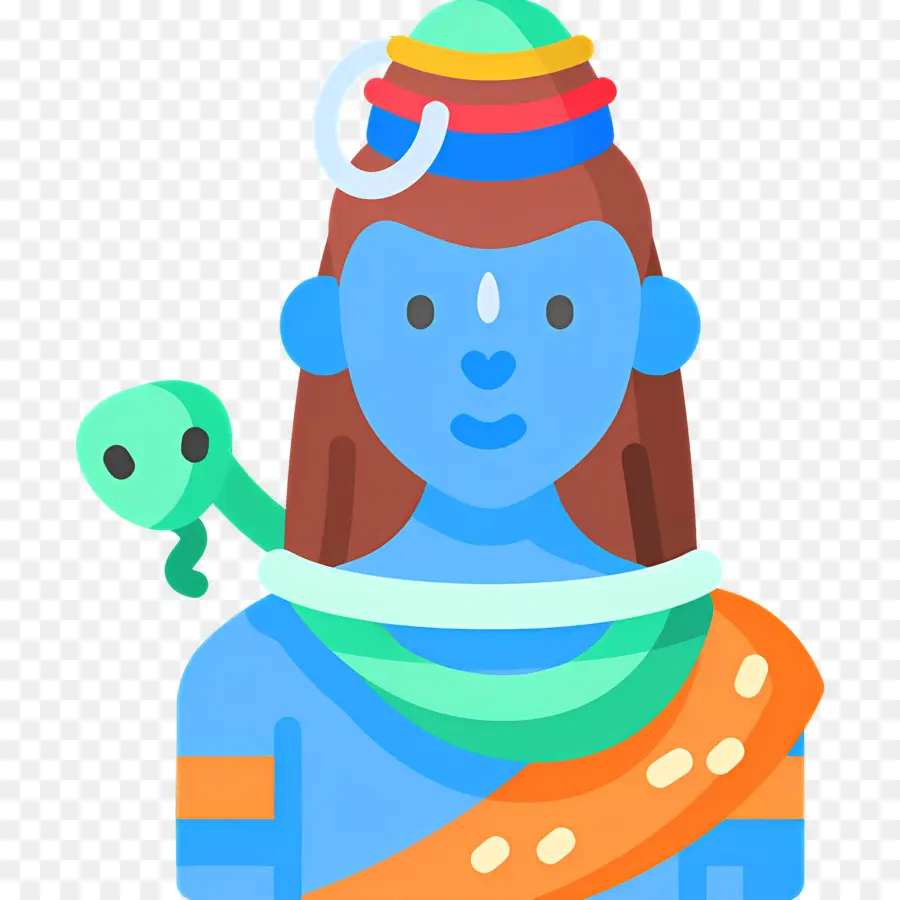 Shiva，Divinité Bleue PNG