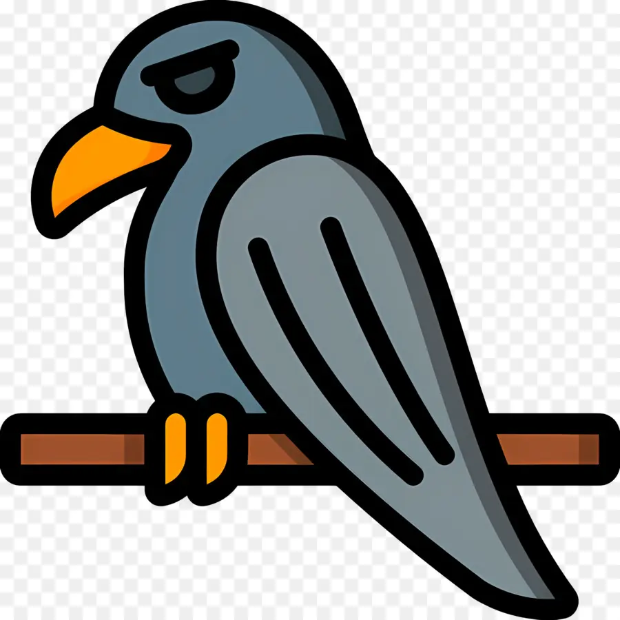 Corbeau，Oiseau Bleu PNG