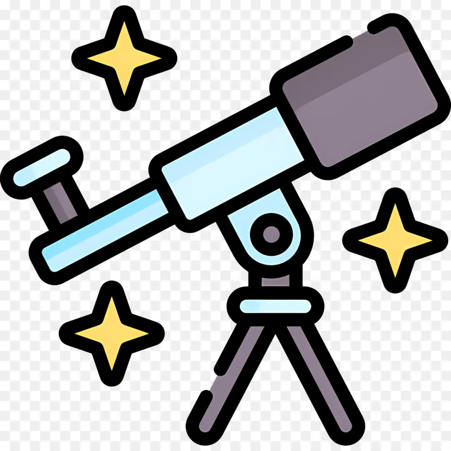 Télescope，étoiles PNG