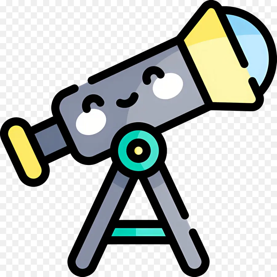 Télescope，Dessin Animé PNG