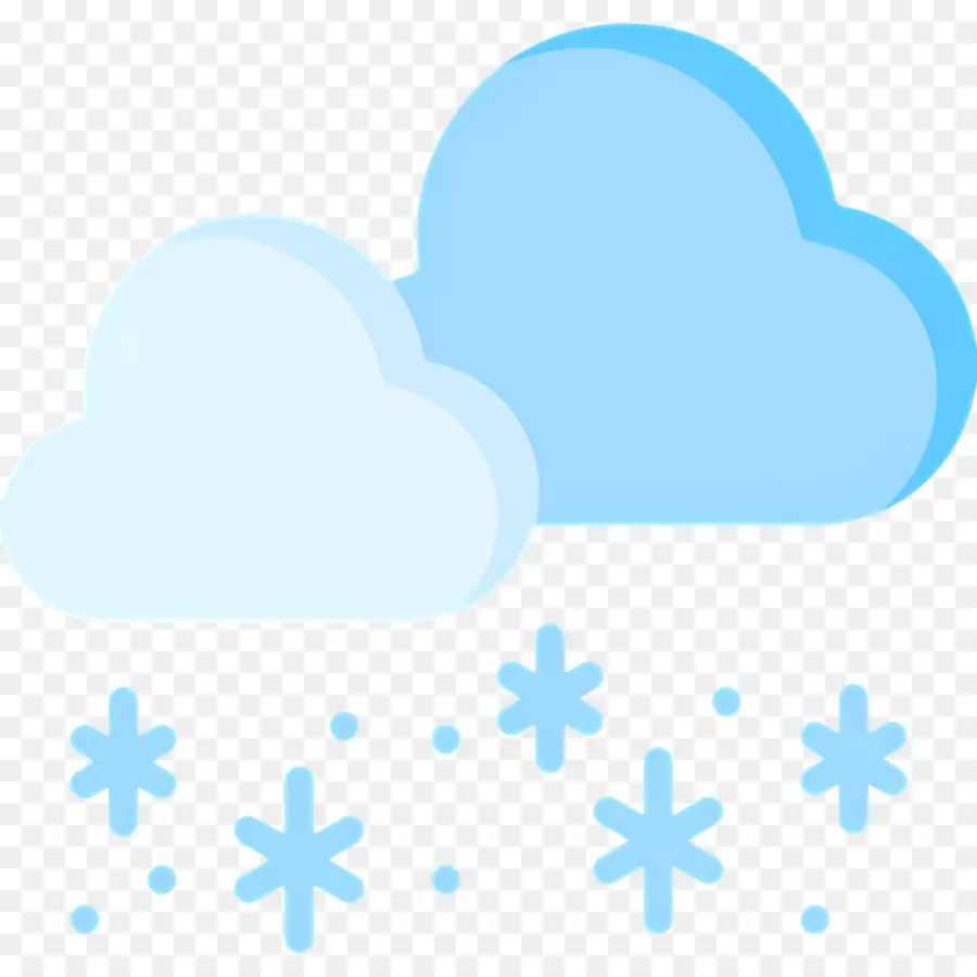 Temps Enneigé，Nuage De Neige Et De Pluie PNG