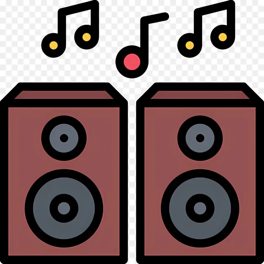 Haut Parleur De Musique，Haut Parleurs PNG