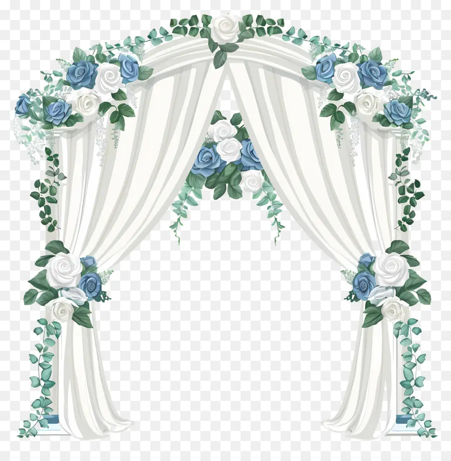 Arche De Mariage，Fleurs PNG